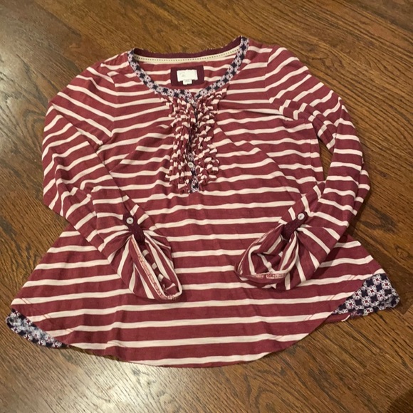 ANTHROPOLOGIE patterned blouse!! - Picture 1 of 5
